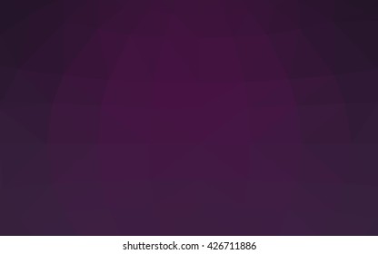 Dark pink polygonal illustration, which consist of triangles. Triangular design for your business. Creative geometric background in Origami style with gradient.