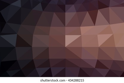 Dark pink polygonal illustration, which consist of triangles. Triangular design for your business. Creative geometric background in Origami style with gradient.