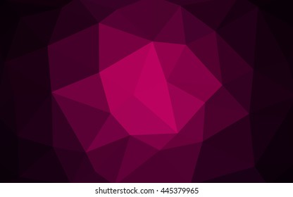 Dark pink polygonal illustration, which consist of triangles. Triangular design for your business. Creative geometric background in Origami style with gradient. Dark pink polygonal illustration, which consist of triangles. Triangular design for your business. Creative geometric background in Origami style with gradient.