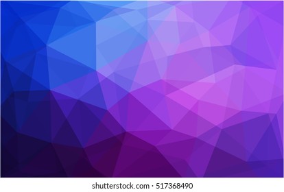 Dark pink, red abstract polygonal pattern. Colorful illustration in abstract style with gradient. The template can be used as a background for cell phones.