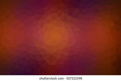 Dark pink, red polygon abstract background. A completely new color illustration in a vague style. The template can be used as a background for cell phones.