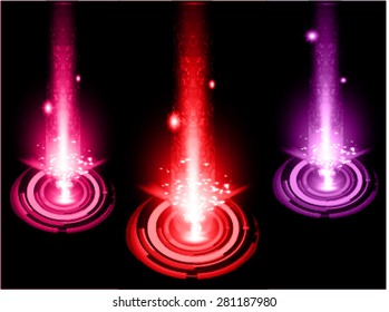 Dark pink red purple light Abstract background. dark red color Light Abstract Technology background for computer graphic website internet and business. circuit. illustration. infographics. ray