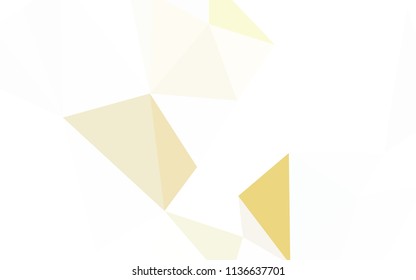 Dark Pink, Red vector abstract polygonal pattern. Colorful illustration in abstract style with triangles. Brand new style for your business design.