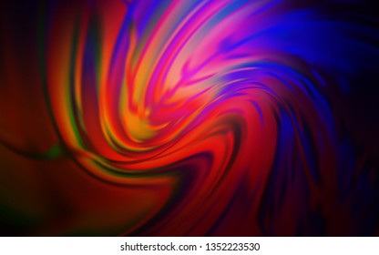 Dark Pink, Red vector abstract bright pattern. Colorful illustration in abstract style with gradient. New way of your design.