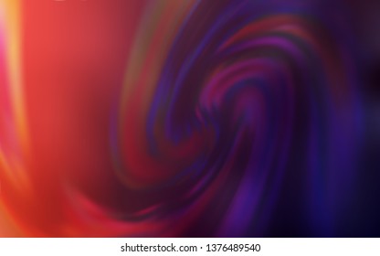 Dark Pink, Red vector abstract blurred background. Colorful illustration in abstract style with gradient. New way of your design.