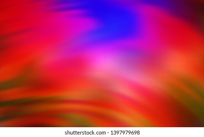 Dark Pink, Red vector abstract blurred background. A completely new colored illustration in blur style. Background for a cell phone.