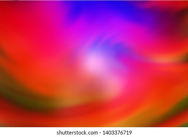 Dark Pink, Red vector abstract blurred layout. Creative illustration in halftone style with gradient. The best blurred design for your business.