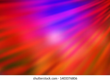 Dark Pink, Red vector abstract blurred background. Modern abstract illustration with gradient. New style design for your brand book.