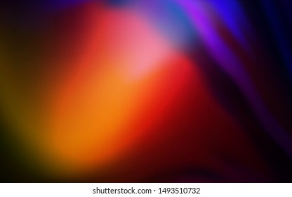 Dark Pink, Red vector abstract bright pattern. Glitter abstract illustration with gradient design. Background for designs.