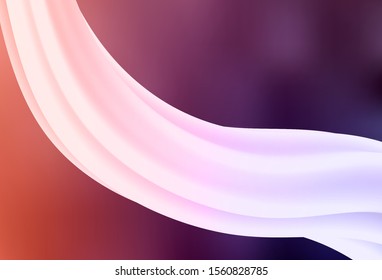 Dark Pink, Red vector abstract blurred layout. A completely new colored illustration in blur style. Elegant background for a brand book.