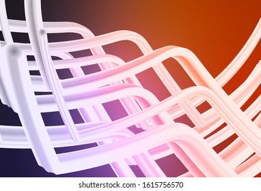 Dark Pink, Red vector abstract blurred background. New colored illustration in blur style with gradient. New style design for your brand book.