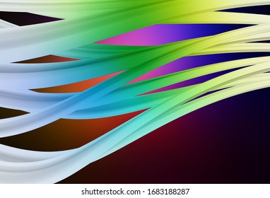 Dark Pink, Red vector abstract bright texture. Colorful abstract illustration with gradient. Background for a cell phone.