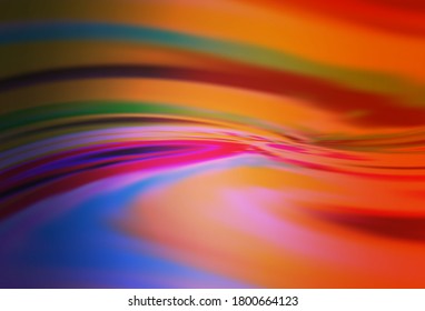 Diseño abstracto del vector rojo oscuro y rosa oscuro borroso. Ilustración creativa en estilo de semitono con gradiente. Diseño completamente nuevo para su negocio.