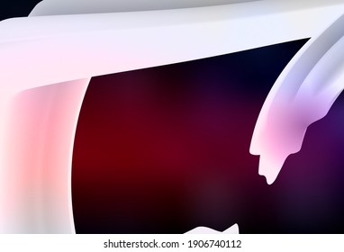 Dark Pink, Red vector abstract blurred background. Shining colorful illustration in smart style. New way of your design.