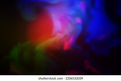 Pink oscuro, fondo abstracto vectorial rojo borroso. Ilustración creativa en estilo de semitono con gradiente. Marco elegante para un libro de marca.
