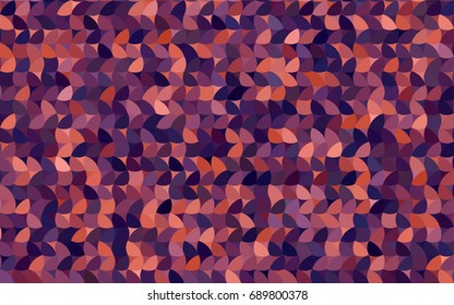 Dark Pink, Red vector abstract pattern with circles. Geometry template for your business design. Background with colored spheres.