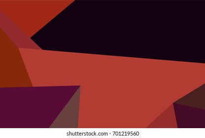 Dark Pink, Red vector abstract mosaic pattern. Shining colored illustration in a brand-new style. Brand-new style for your business design.