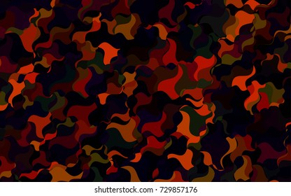 Dark Pink, Red vector abstract blurred background. blurred geometric sample with gradient.  A completely new template for your business design.