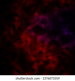 Dark Pink, Red vector backdrop with circular arc. Illustration in abstract style with gradient curved.  Template for cellphones.