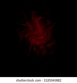 Dark Pink, Red vector backdrop with curves. Colorful illustration in abstract style with bent lines. Pattern for commercials, ads.