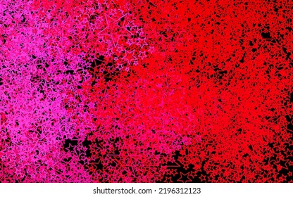 Dark Pink, Red Vector Backdrop With Small And Big Stars. Blurred Decorative Design In Simple Style With Stars. Pattern For Astrology Websites.