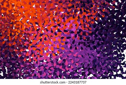 Dark Pink, Red vector backdrop with memphis shapes. Illustration with colorful gradient shapes in abstract style. Background for a cell phone.