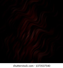 Dark Pink, Red vector background with curved lines. Bright sample with colorful bent lines, shapes. Pattern for booklets, leaflets.