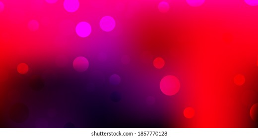 Dark pink, red vector background with random forms. Colorful illustration with simple gradient shapes. Elegant design for wallpaper set.