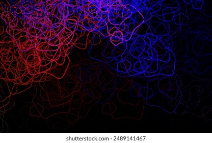 Dark Pink, Red vector background with abstract shapes. Simple colorful illustration with abstract gradient shapes. Modern design for your business card.