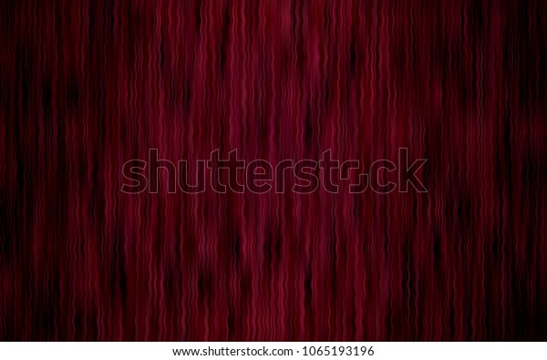 Dark Pink Red Vector Background Curved Stock Vector (Royalty Free