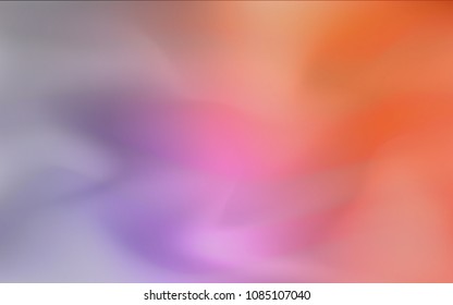 Dark Pink, Red vector blurred bright template. Colorful abstract illustration with gradient. A completely new template for your business design.