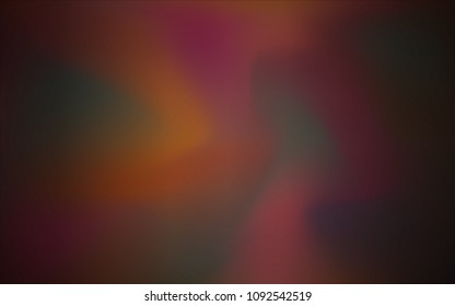 Dark Pink, Red vector blurred and colored backdrop. Creative illustration in halftone style with gradient. The textured pattern can be used for background.