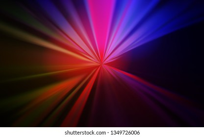 Dark Pink, Red vector blurred shine abstract background. An elegant bright illustration with gradient. Background for designs.