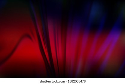 Dark Pink, Red vector blurred bright template. Abstract colorful illustration with gradient. Smart design for your work.