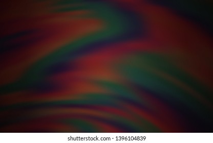 Dark Pink, Red vector blurred and colored pattern. Glitter abstract illustration with gradient design. Smart design for your work.