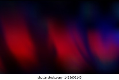 Dark Pink, Red vector blurred pattern. New colored illustration in blur style with gradient. The best blurred design for your business.