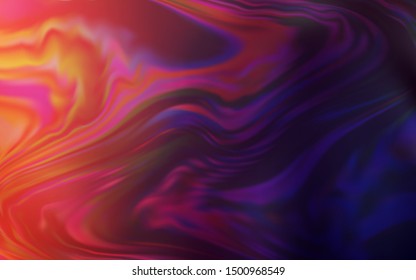 Dark Pink, Red vector blurred shine abstract texture. A completely new colored illustration in blur style. New style design for your brand book.