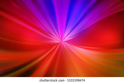 Dark Pink, Red vector blurred pattern. Colorful illustration in abstract style with gradient. Smart design for your work.