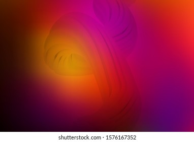 Dark Pink, Red vector blurred bright pattern. New colored illustration in blur style with gradient. New design for your business.