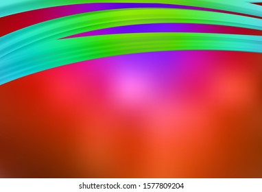 Dark Pink, Red vector blurred background. New colored illustration in blur style with gradient. The best blurred design for your business.