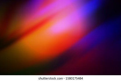 Dark Pink, Red vector blurred template. Abstract colorful illustration with gradient. Blurred design for your web site.