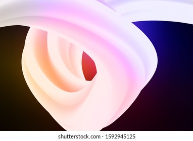 Dark Pink, Red vector blurred bright texture. Creative illustration in halftone style with gradient. Smart design for your work.