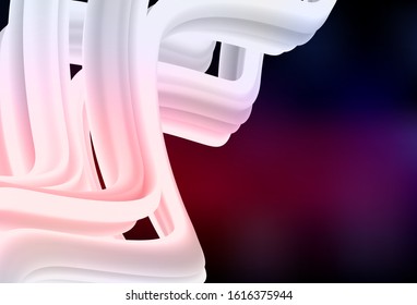 Dark Pink, Red vector blurred bright texture. Colorful illustration in abstract style with gradient. The best blurred design for your business.