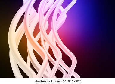 Dark Pink, Red vector blurred pattern. A completely new colored illustration in blur style. New design for your business.