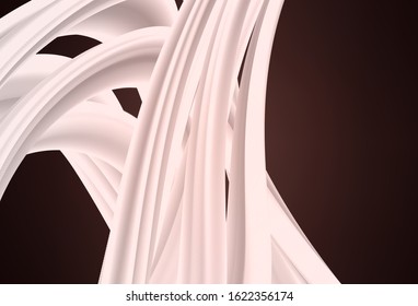 Dark Pink, Red vector blurred template. Glitter abstract illustration with gradient design. Blurred design for your web site.