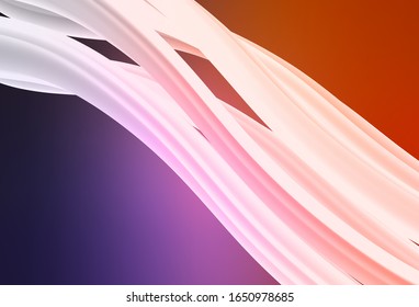 Dark Pink, Red vector blurred pattern. Creative illustration in halftone style with gradient. Background for designs.