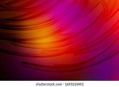 Dark Pink, Red vector blurred bright texture. Colorful abstract illustration with gradient. Smart design for your work.
