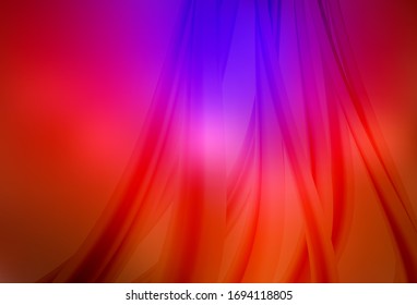 Dark Pink, Red vector blurred bright pattern. Colorful abstract illustration with gradient. Blurred design for your web site.