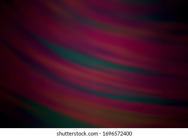 Dark Pink, Red vector blurred shine abstract template. Shining colorful illustration in smart style. Blurred design for your web site.