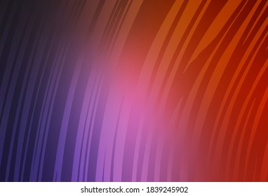 Dark Pink, Red vector blurred pattern. Creative illustration in halftone style with gradient. Blurred design for your web site.